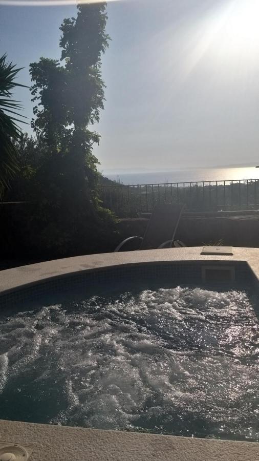Villa Onar A Stone House With Amazing View Stoúpa Exterior foto
